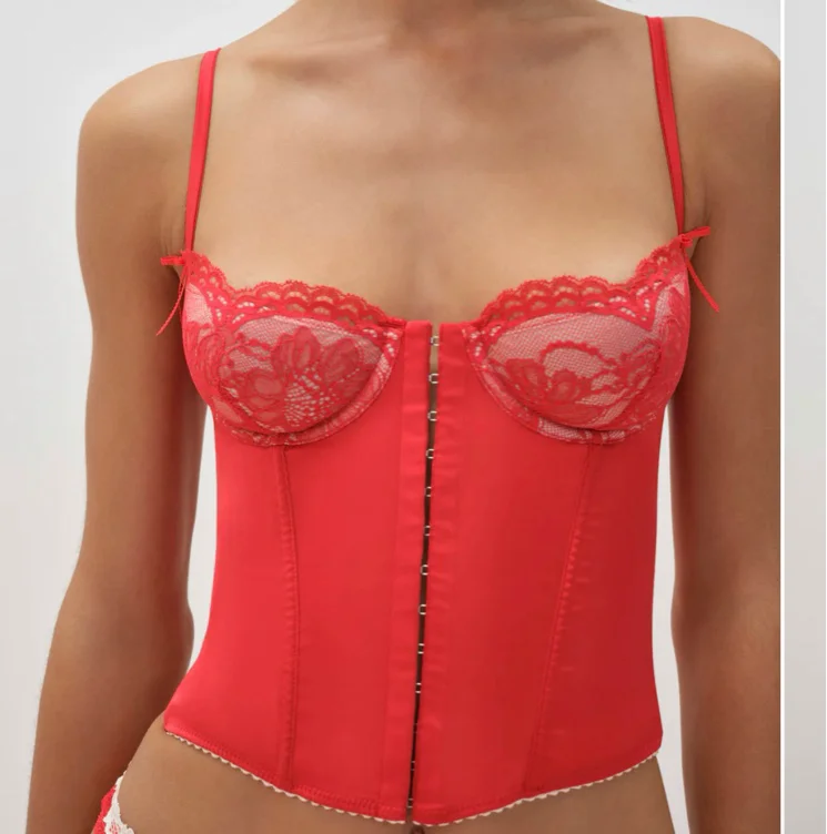 For love and lemons lace bustier 