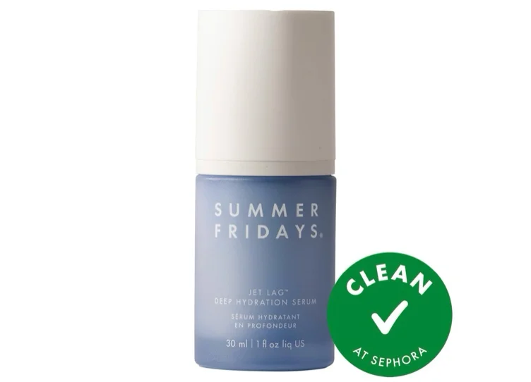 Summer Fridays jet lag deep hydration serum