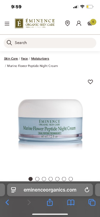 
        Marine Flower Peptide Night Cream | Eminence Organic Skin Care
    