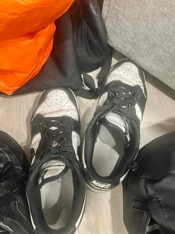 But a pair of my old shoes