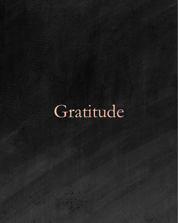 Gratitude
